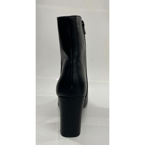 Madden Girl Women's Cody Flared Heel Dress Boots - Black 9.5M - Picture 6 of 9